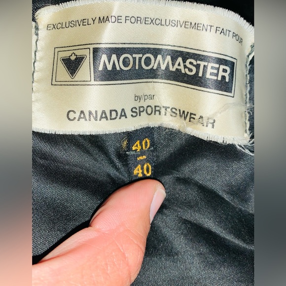 Vintage Leather Motorcycle Riding Jacket (MotoMaster) - Picture 5 of 7